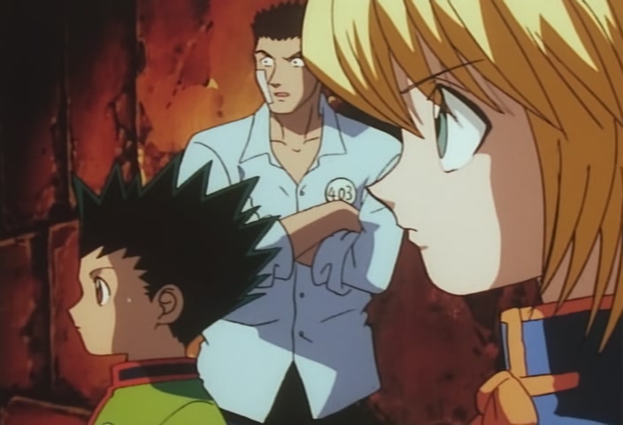 Hunter x Hunter Ep 16: Leorio × Is × Hunted @ 00:18:49