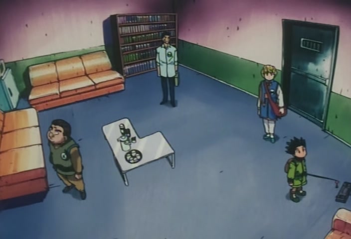 Hunter x Hunter Ep 17: Gon × Vs × Hisoka @ 00:01:14