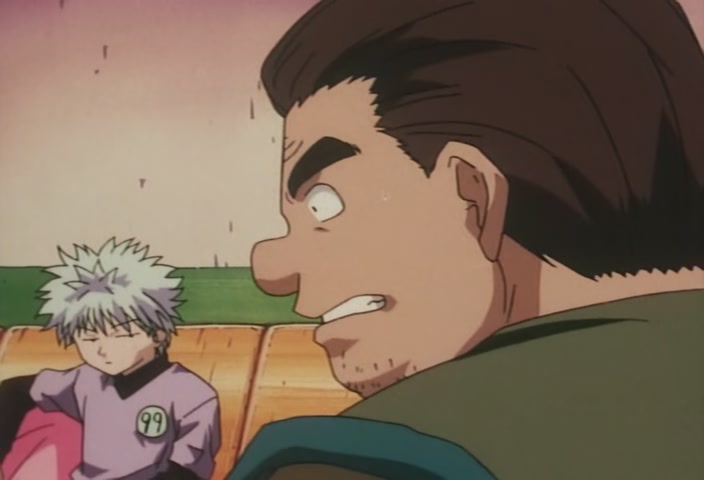 Hunter x Hunter Ep 17: Gon × Vs × Hisoka @ 00:01:36