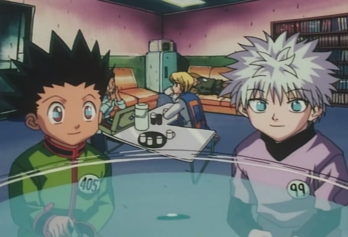 Hunter x Hunter Ep 17: Gon × Vs × Hisoka @ 00:01:58