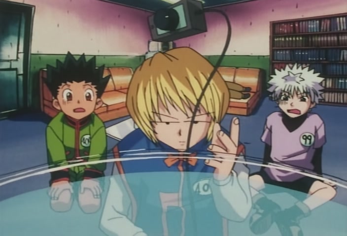 Hunter x Hunter Ep 17: Gon × Vs × Hisoka @ 00:02:09