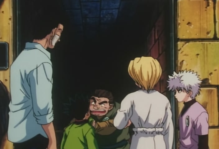 Hunter x Hunter Ep 17: Gon × Vs × Hisoka @ 00:17:38