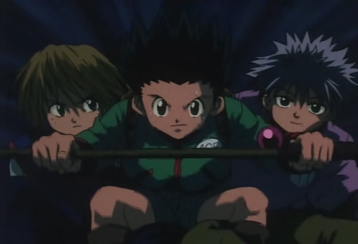 Hunter x Hunter Ep 17: Gon × Vs × Hisoka @ 00:18:19