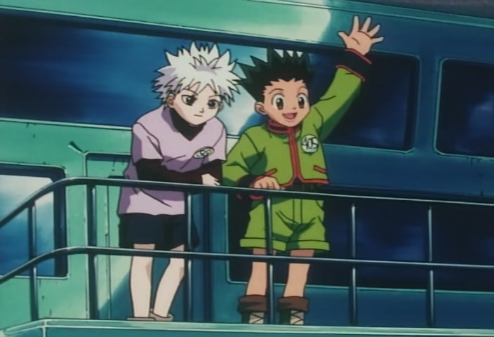 Hunter x Hunter Ep 17: Gon × Vs × Hisoka @ 00:21:16