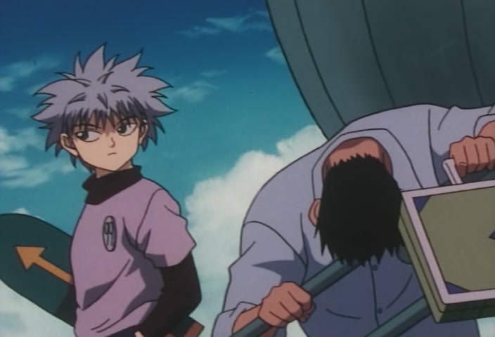 Hunter x Hunter Ep 18: The × End × And × Beginning @ 00:02:35