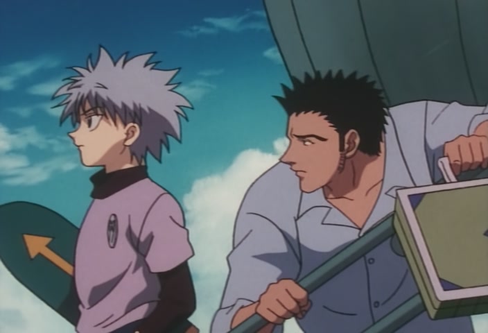 Hunter x Hunter Ep 18: The × End × And × Beginning @ 00:02:46