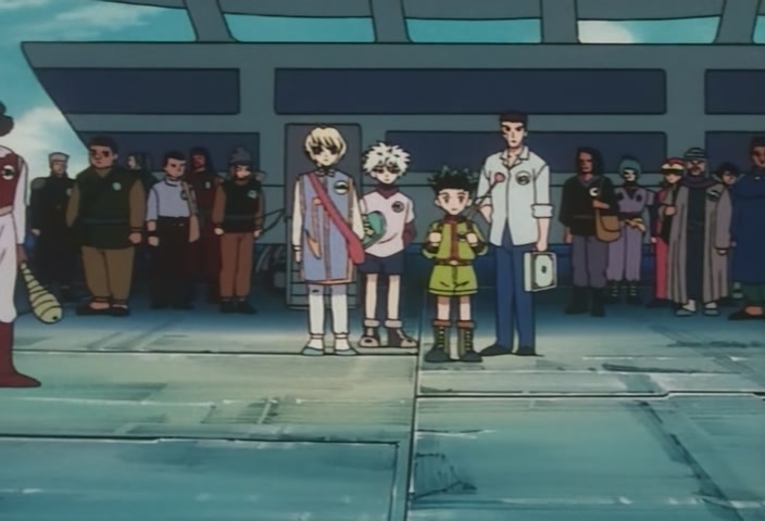 Hunter x Hunter Ep 18: The × End × And × Beginning @ 00:03:27