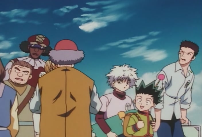 Hunter x Hunter Ep 18: The × End × And × Beginning @ 00:04:04