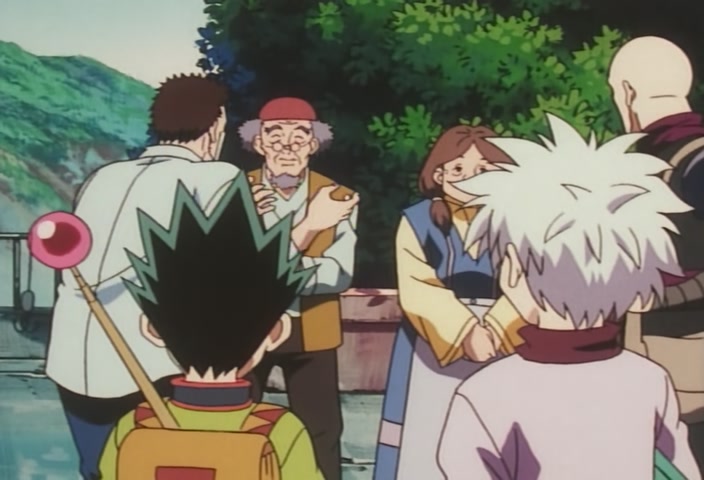 Hunter x Hunter Ep 18: The × End × And × Beginning @ 00:04:19