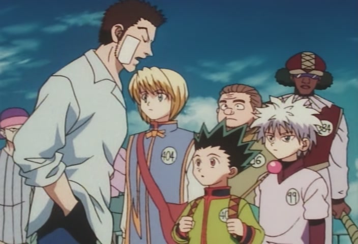 Hunter x Hunter Ep 18: The × End × And × Beginning @ 00:04:34