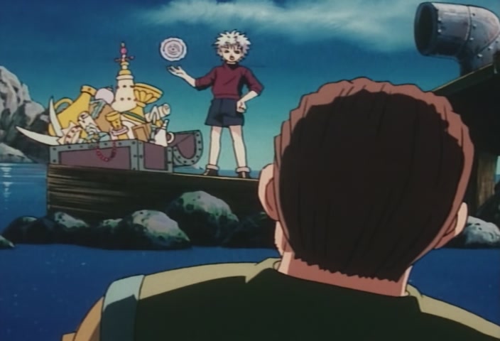 Hunter x Hunter Ep 18: The × End × And × Beginning @ 00:07:42