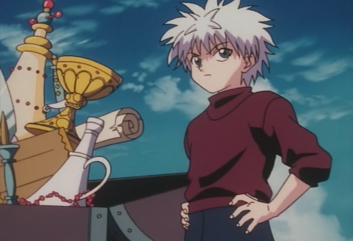 Hunter x Hunter Ep 18: The × End × And × Beginning @ 00:07:46