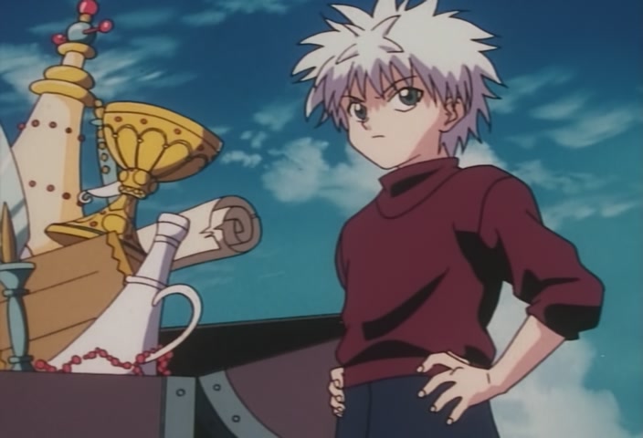 Hunter x Hunter Ep 18: The × End × And × Beginning @ 00:07:50