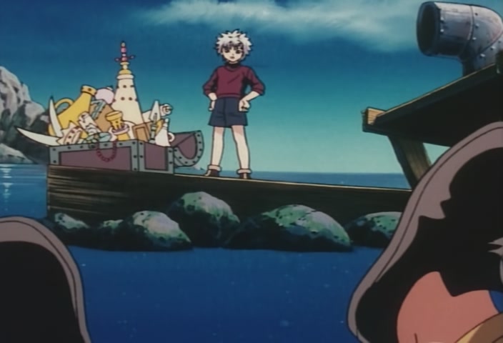 Hunter x Hunter Ep 18: The × End × And × Beginning @ 00:07:57