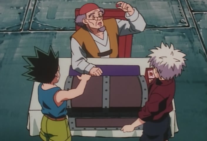 Hunter x Hunter Ep 18: The × End × And × Beginning @ 00:09:07