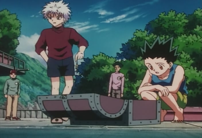 Hunter x Hunter Ep 18: The × End × And × Beginning @ 00:09:26