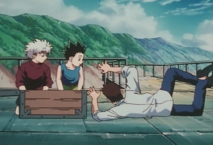 Hunter x Hunter Ep 18: The × End × And × Beginning @ 00:09:56