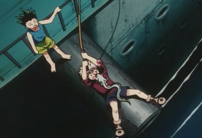 Hunter x Hunter Ep 18: The × End × And × Beginning @ 00:11:43