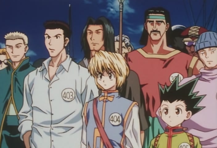 Hunter x Hunter Ep 21: A × Dangerous × Man @ 00:02:09