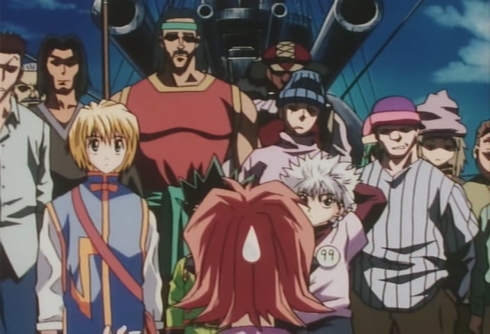 Hunter x Hunter Ep 21: A × Dangerous × Man @ 00:04:08