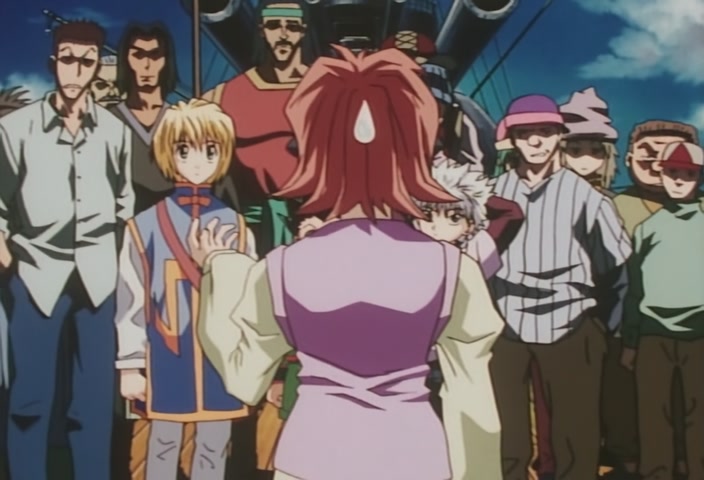 Hunter x Hunter Ep 21: A × Dangerous × Man @ 00:04:12