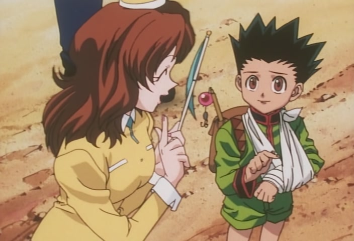 Hunter x Hunter Ep 32: Arrived × At × The × Arena @ 00:08:17