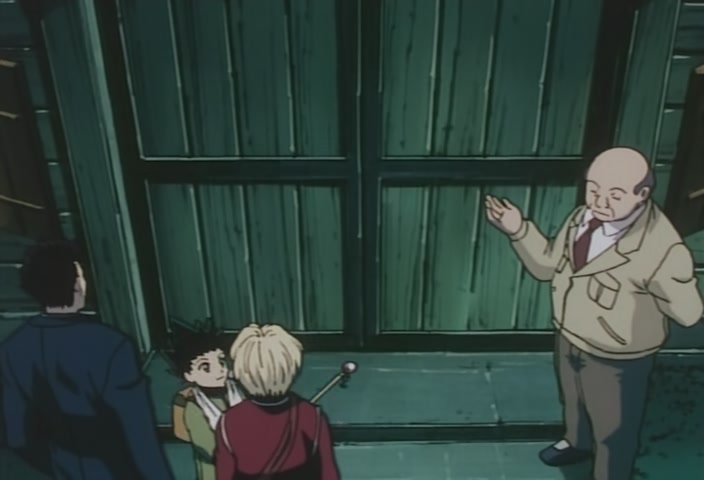 Hunter x Hunter Ep 33: Climbing × The × Tower @ 00:08:42