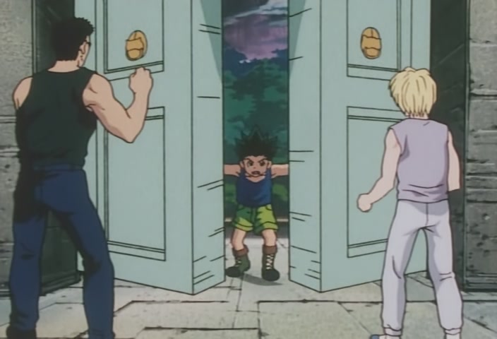 Hunter x Hunter Ep 33: Climbing × The × Tower @ 00:19:18