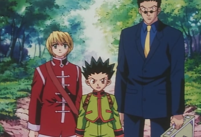 Hunter x Hunter Ep 34: The × Invisible × Wall @ 00:03:09