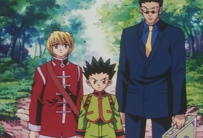 Hunter x Hunter Ep 34: The × Invisible × Wall @ 00:03:46
