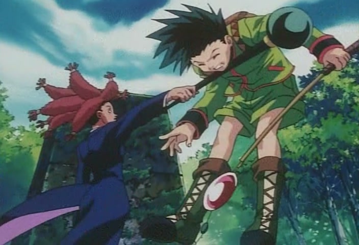 Hunter x Hunter Ep 34: The × Invisible × Wall @ 00:04:08