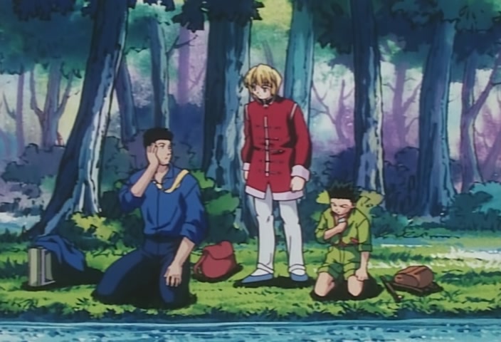 Hunter x Hunter Ep 34: The × Invisible × Wall @ 00:05:22