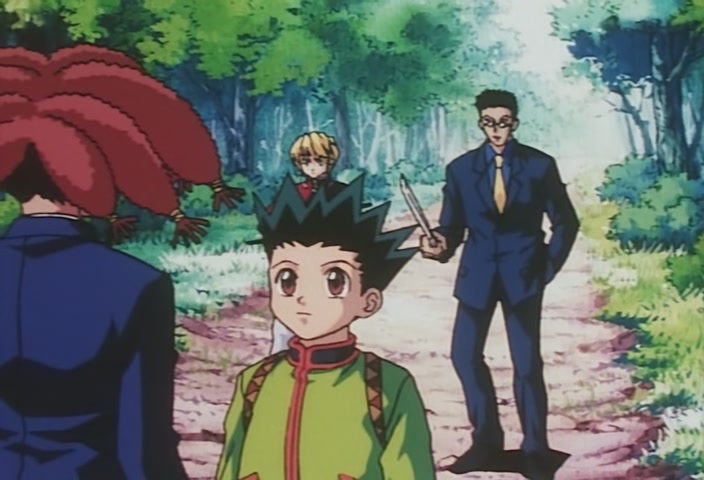 Hunter x Hunter Ep 34: The × Invisible × Wall @ 00:09:30
