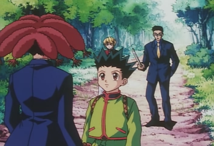 Hunter x Hunter Ep 34: The × Invisible × Wall @ 00:09:33