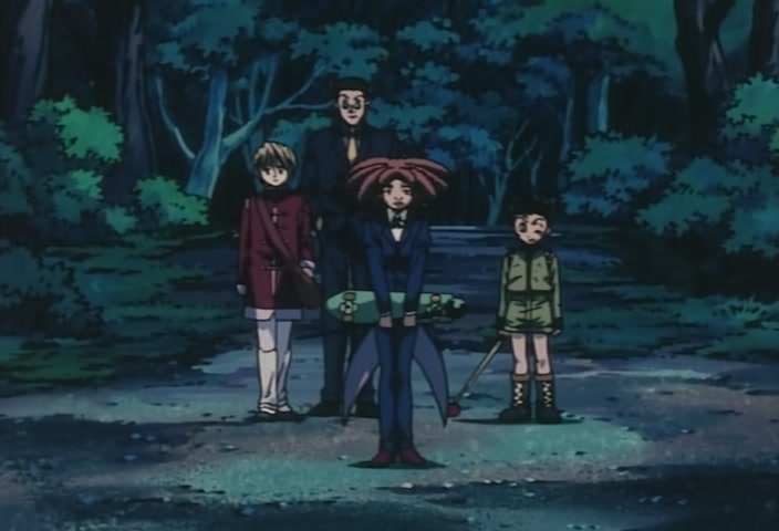 Hunter x Hunter Ep 36: A × Hard × Lesson @ 00:01:36