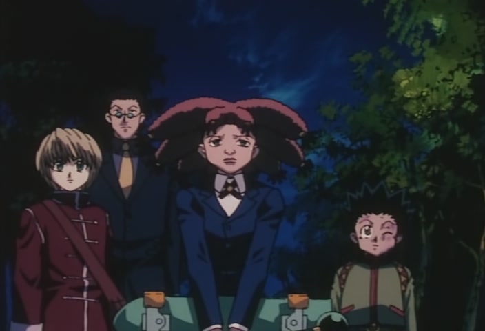Hunter x Hunter Ep 36: A × Hard × Lesson @ 00:01:43