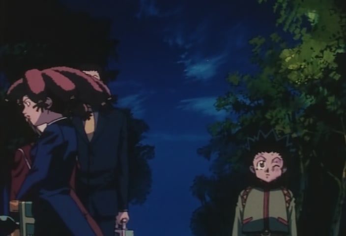 Hunter x Hunter Ep 36: A × Hard × Lesson @ 00:01:47