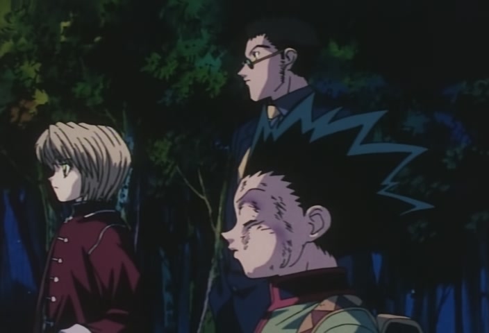 Hunter x Hunter Ep 36: A × Hard × Lesson @ 00:01:58