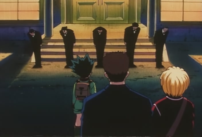 Hunter x Hunter Ep 36: A × Hard × Lesson @ 00:02:28