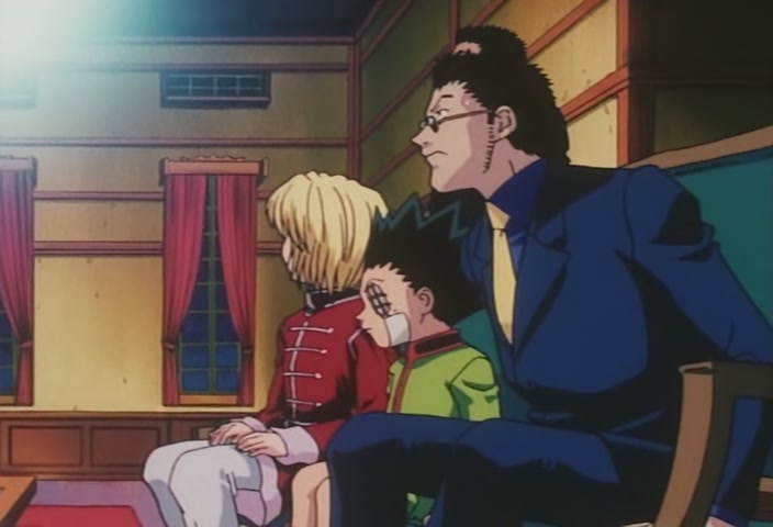 Hunter x Hunter Ep 36: A × Hard × Lesson @ 00:03:09