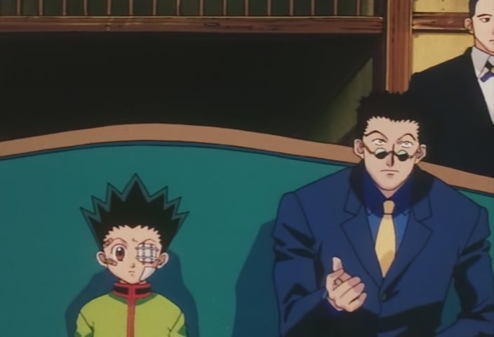 Hunter x Hunter Ep 36: A × Hard × Lesson @ 00:03:16