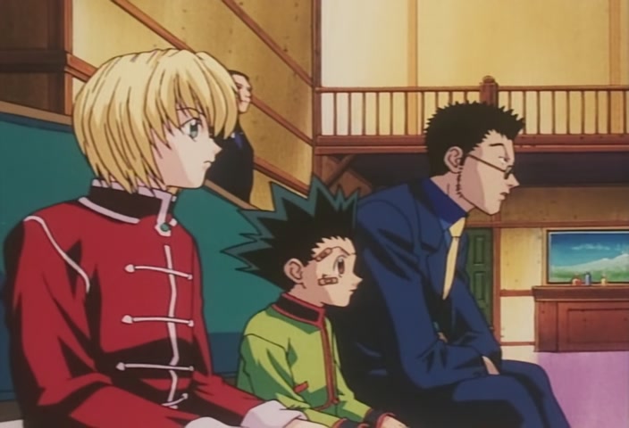 Hunter x Hunter Ep 36: A × Hard × Lesson @ 00:03:46