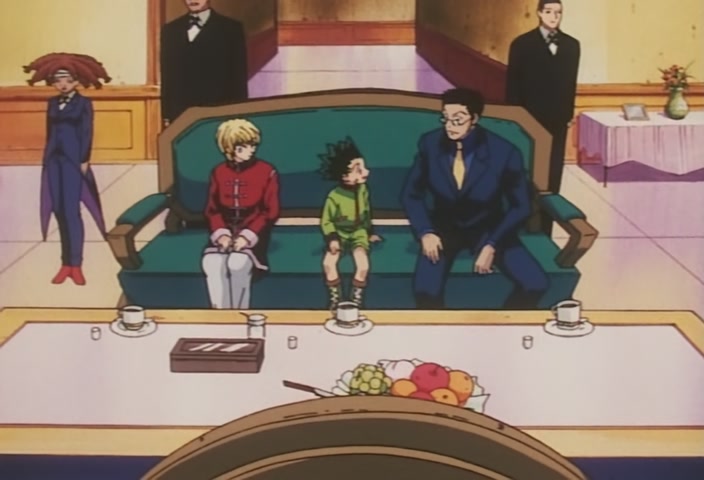 Hunter x Hunter Ep 36: A × Hard × Lesson @ 00:04:08