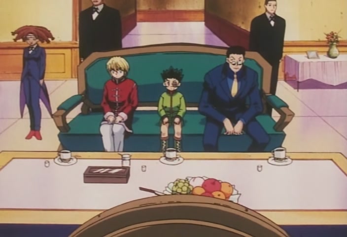 Hunter x Hunter Ep 36: A × Hard × Lesson @ 00:04:26