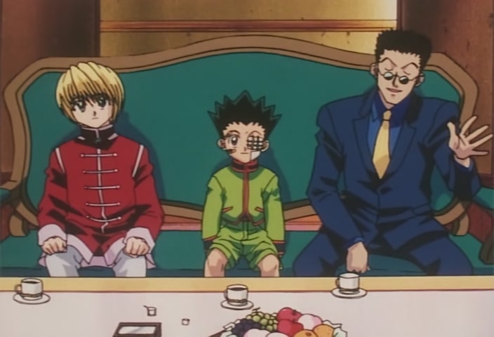 Hunter x Hunter Ep 36: A × Hard × Lesson @ 00:05:48