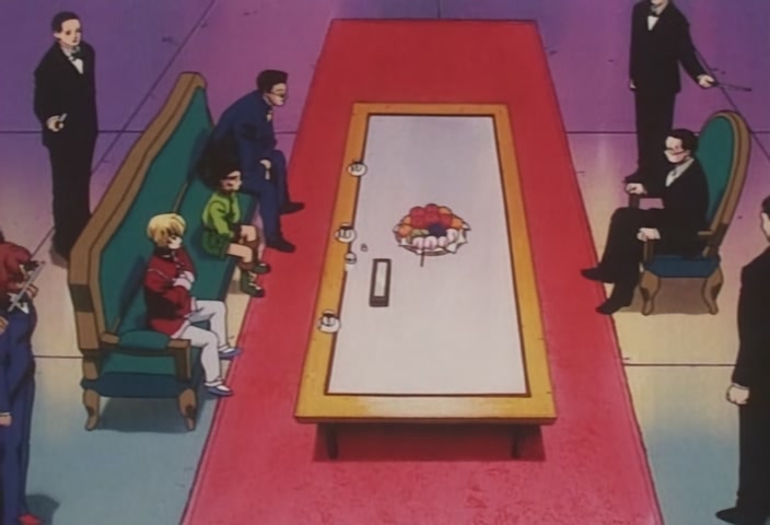 Hunter x Hunter Ep 36: A × Hard × Lesson @ 00:08:45
