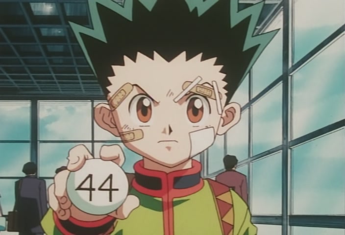 Hunter x Hunter Ep 36: A × Hard × Lesson @ 00:18:48