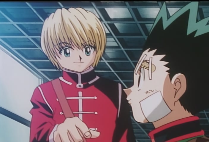 Hunter x Hunter Ep 37: Gon × Vs × Gido @ 00:01:18