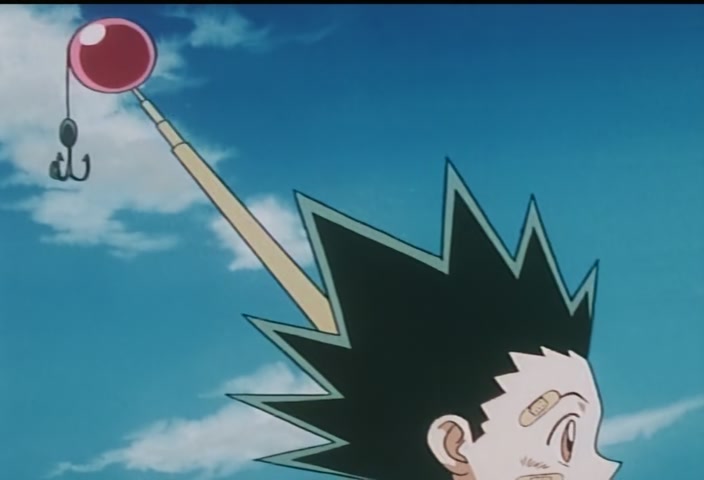 Hunter x Hunter Ep 37: Gon × Vs × Gido @ 00:01:40