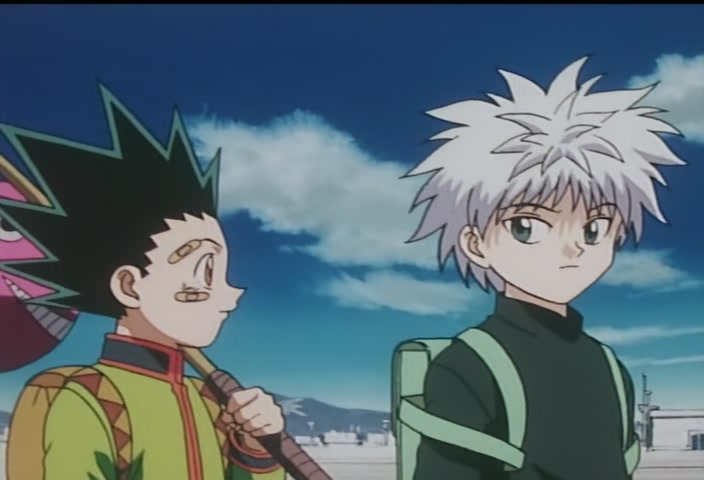Hunter x Hunter Ep 37: Gon × Vs × Gido @ 00:01:47